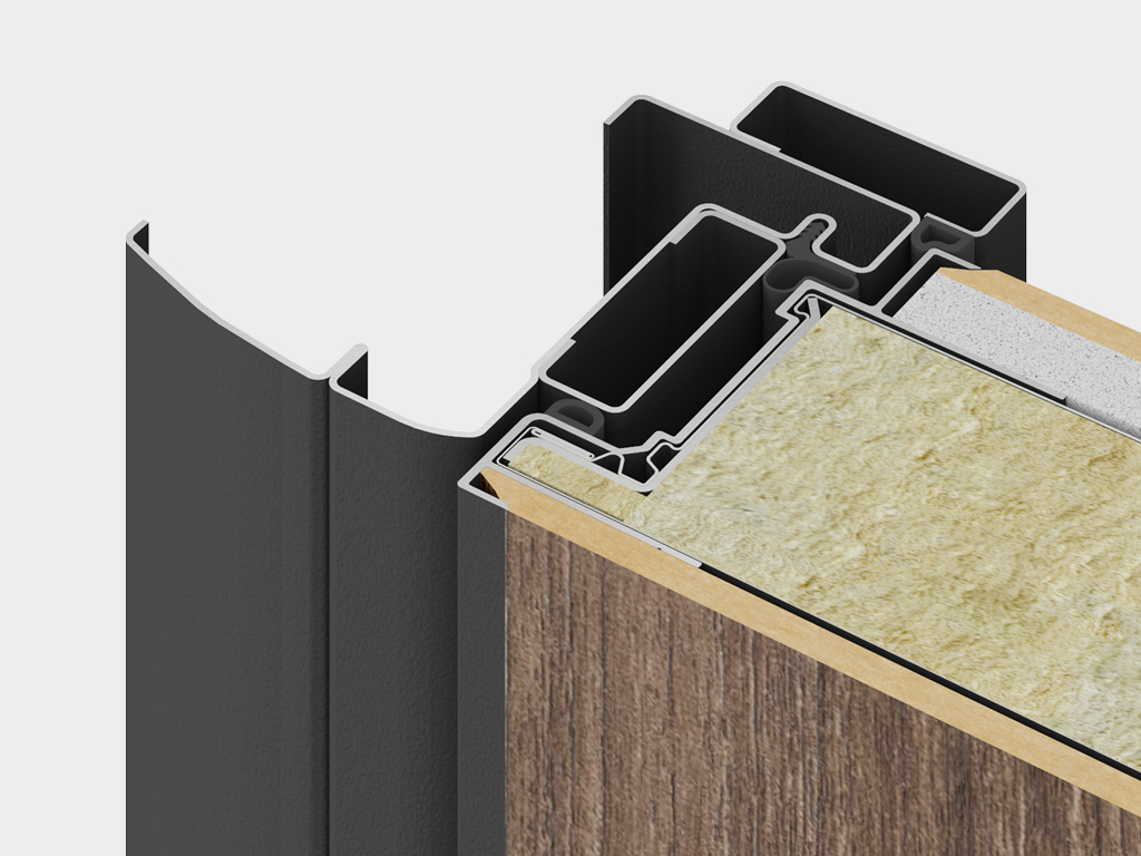 Три контура уплотнения: два D-образных уплотнителя из EPDM-материала с повышенной эластичностью и один контур из термоэластопласта (ТЭП — износостойкий уплотнитель специальной формы не деформируется при колебаниях температур, служит более 10 лет).